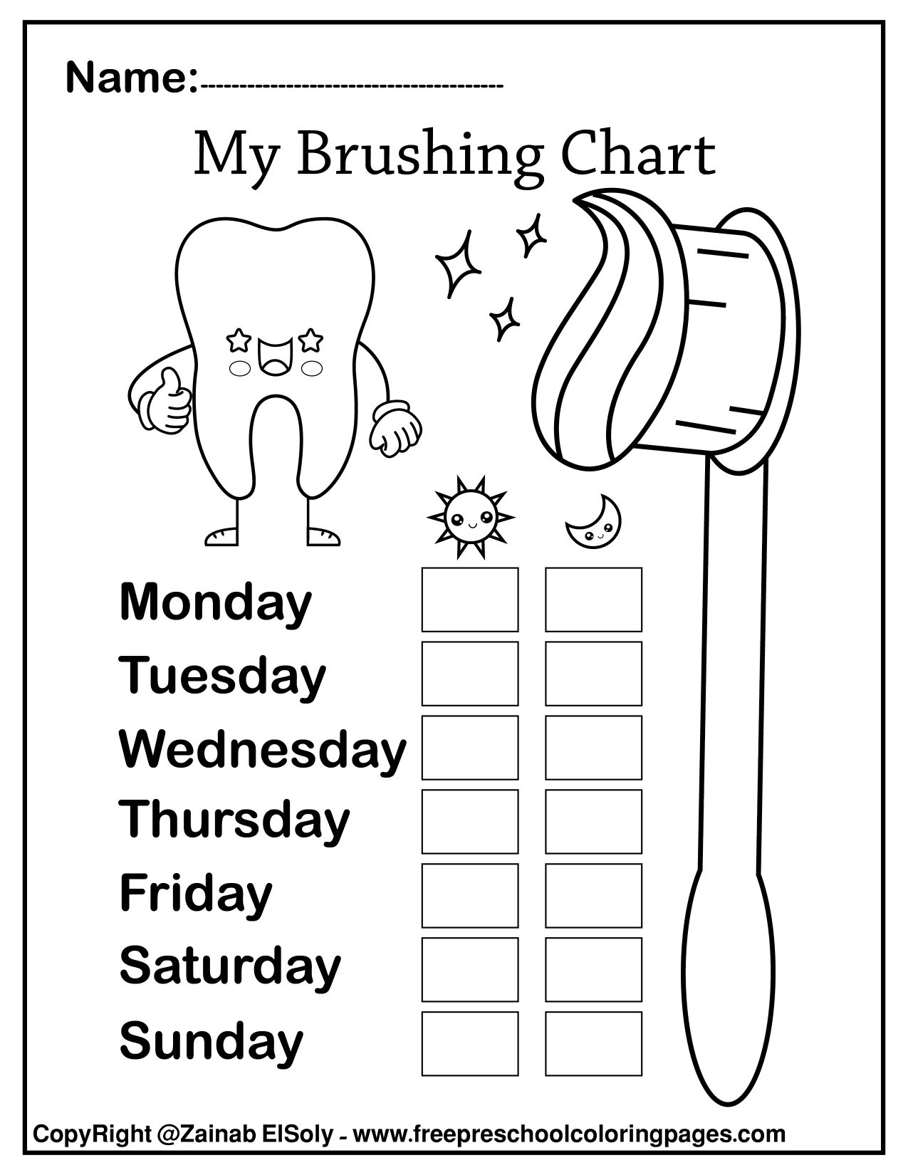 Dental Coloring Book – Fun Teeth Care Activities for Kids 6 Dental Coloring Book – Fun Teeth Care Activities for Kids - Image 6