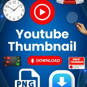YouTube Thumbnail Free PNG Sets – Download Now | DigitalHal Free Graphics