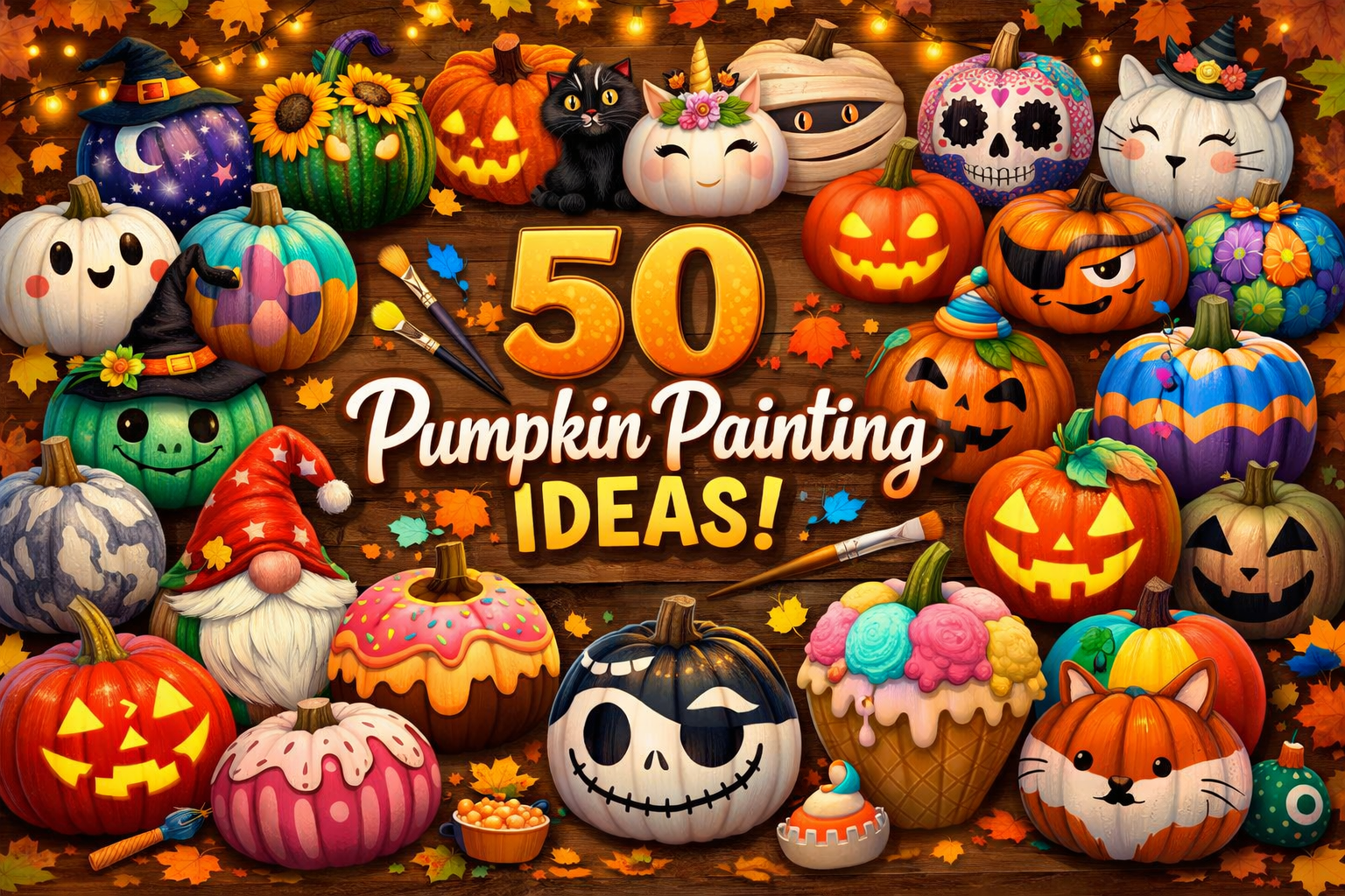 pumpkin painting ideas