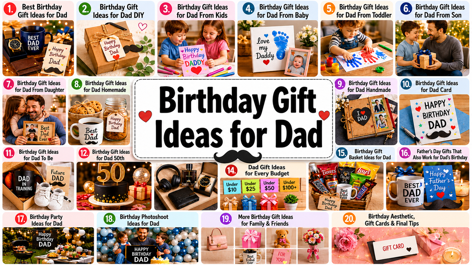 Gift Ideas for Dad