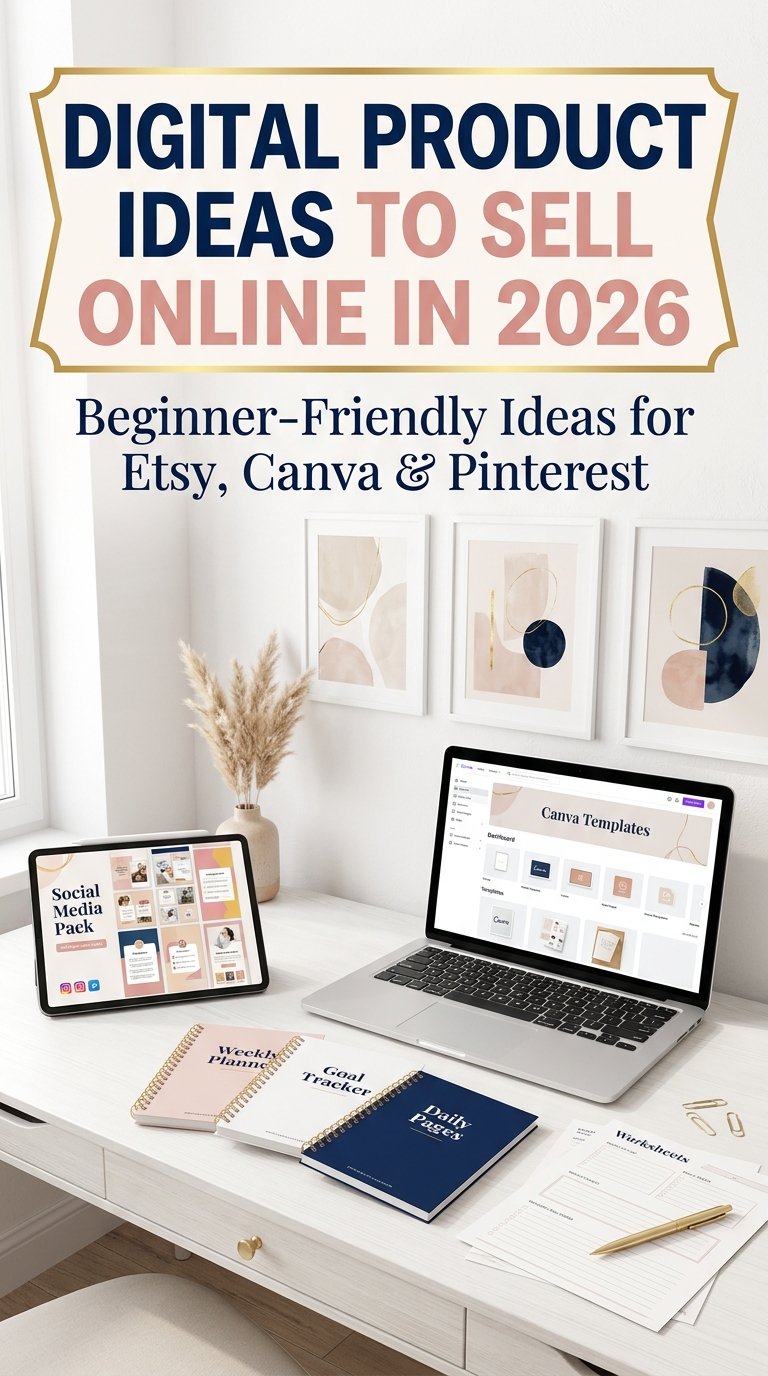Digital Products Ideas to Sell Online in 2026