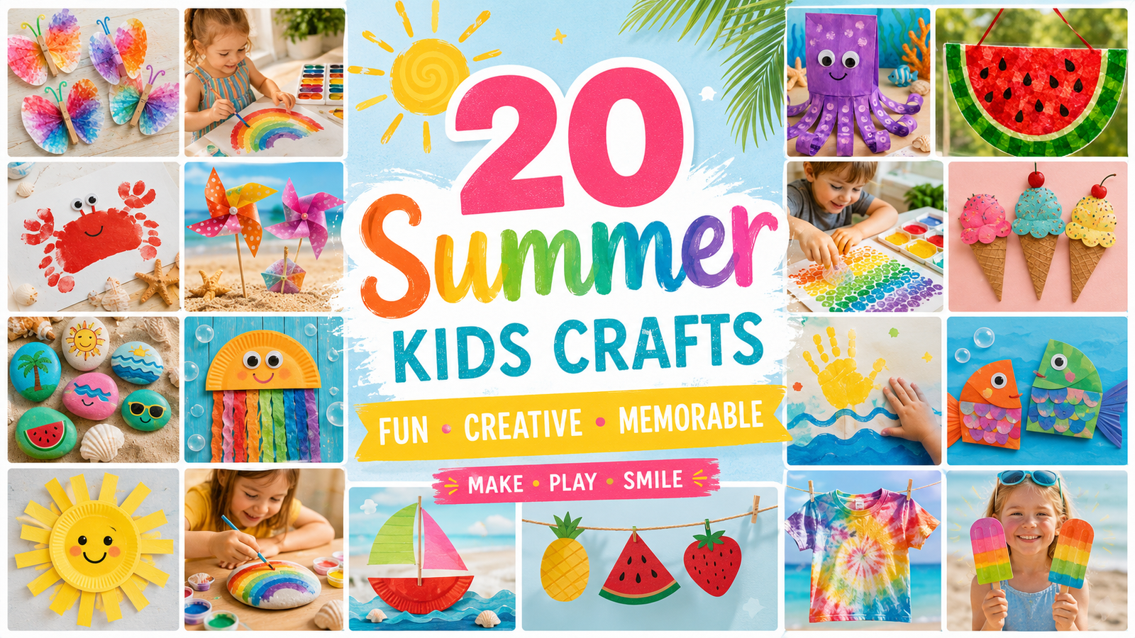 Summer Kids Crafts