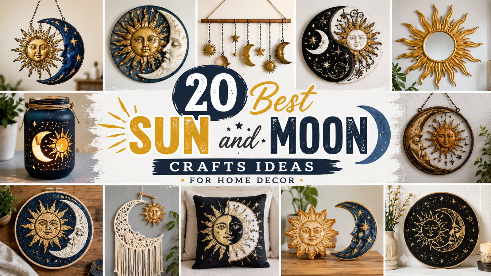 Sun and Moon Crafts