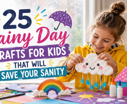 rainy day crafts for kids