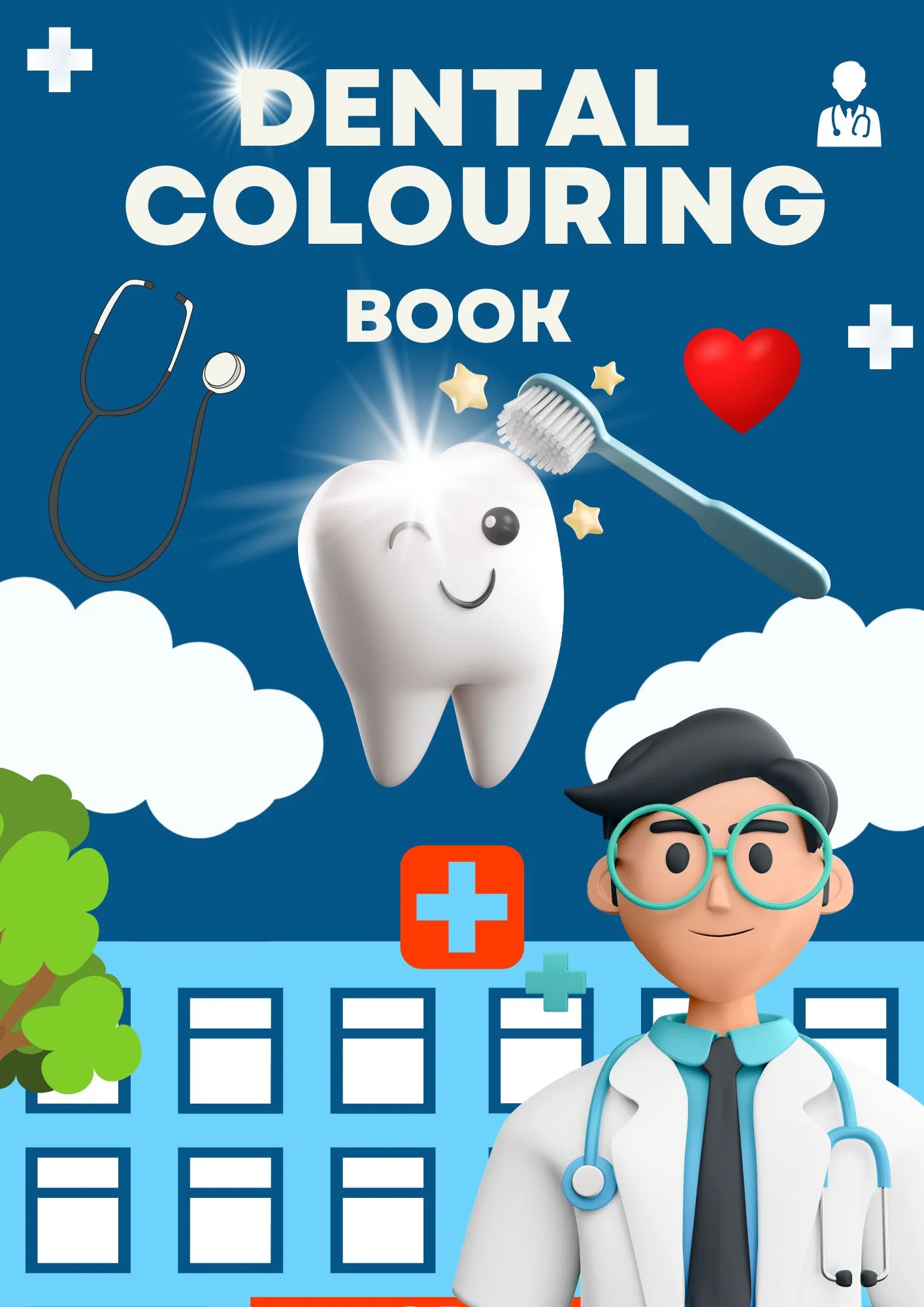 Dental Coloring Book – Fun Teeth Care Activities for Kids