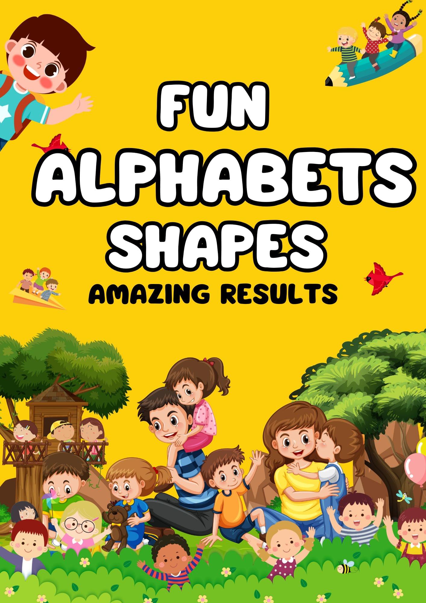 Fun Alphabet Shapes – Learn ABCs with Shapes and Pictures