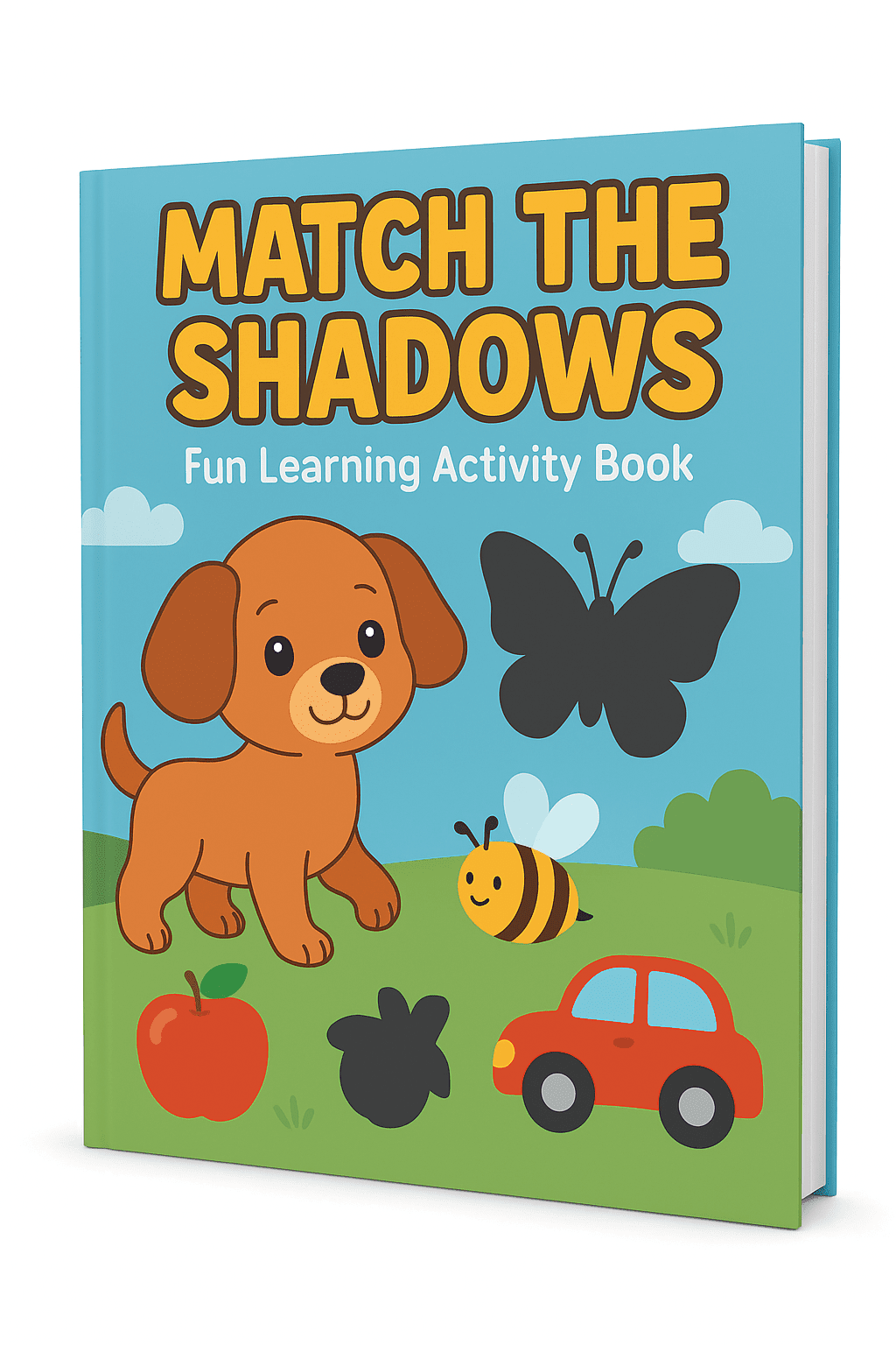 Match the Shadows – Fun Learning Activity Book for Kids