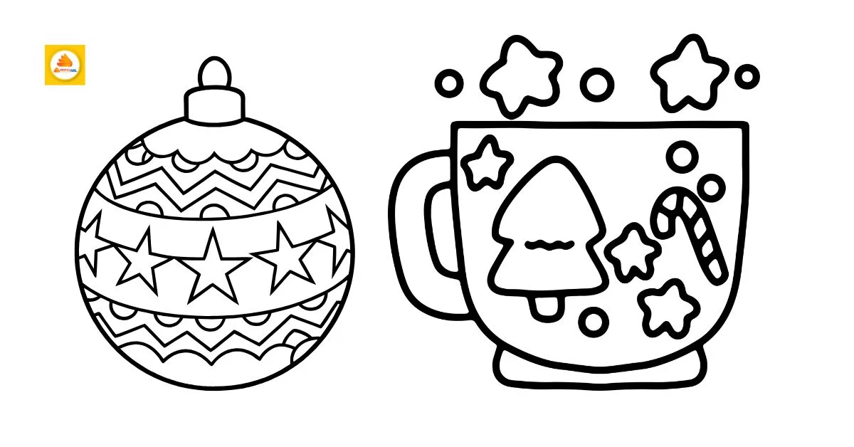 Christmas coloring pages