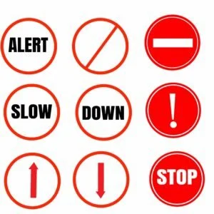 road sign