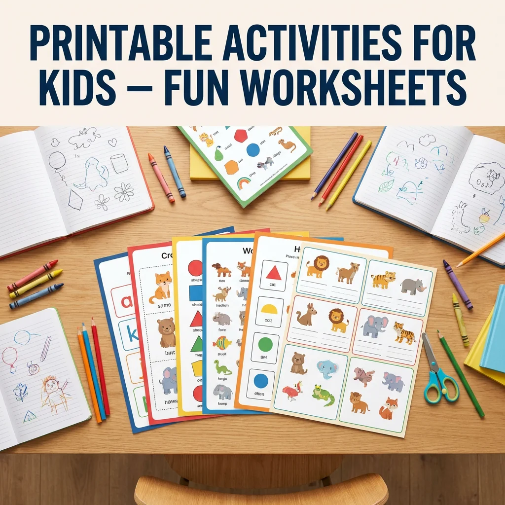 Printable Activities for Kids