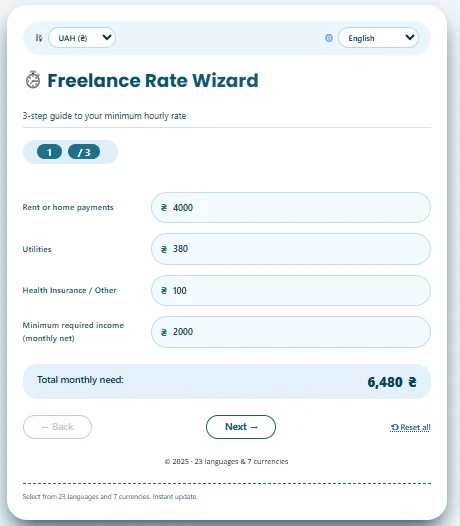 Calculate Your Hourly Rate uk