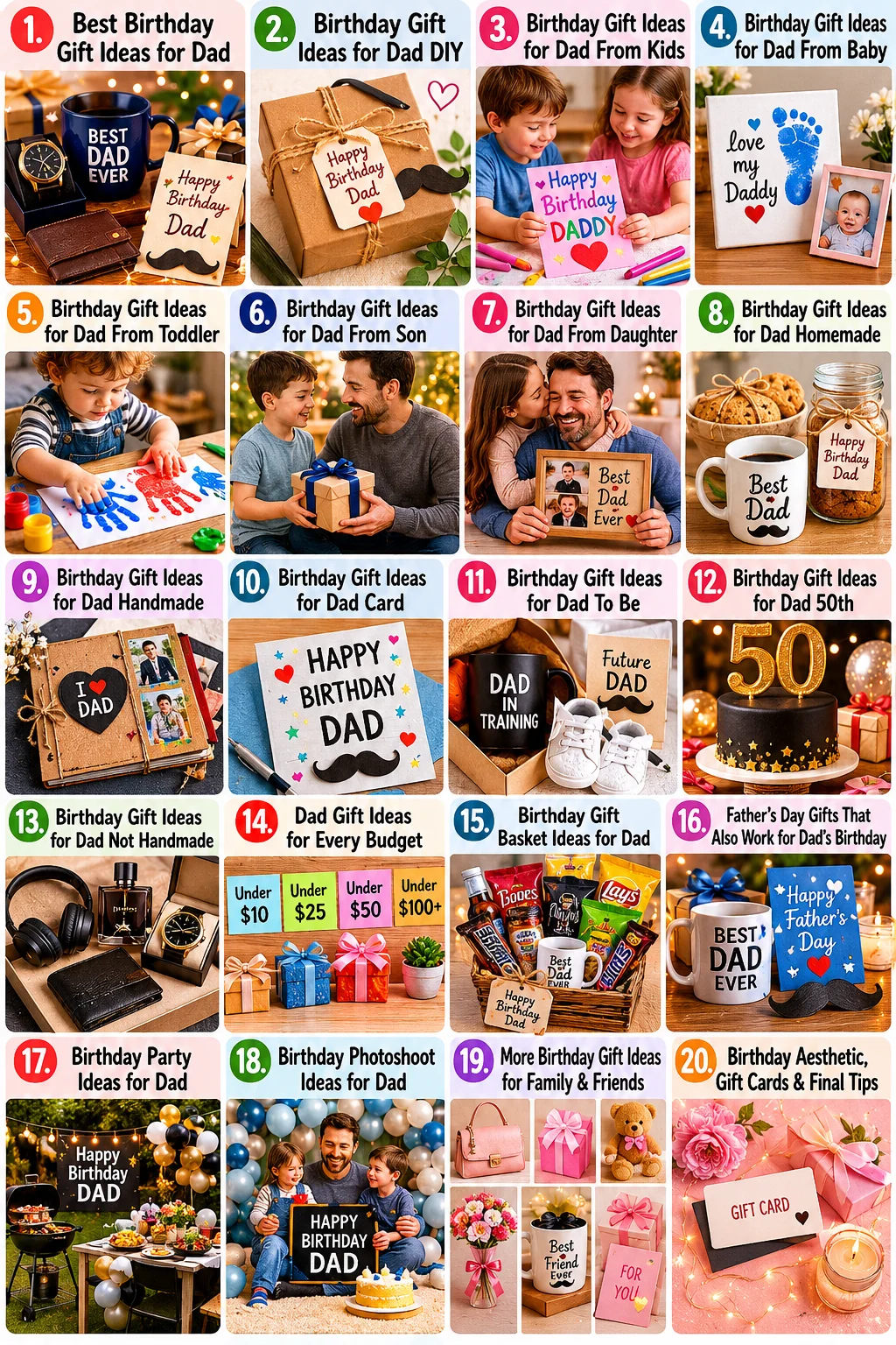 Gift Ideas for Dad