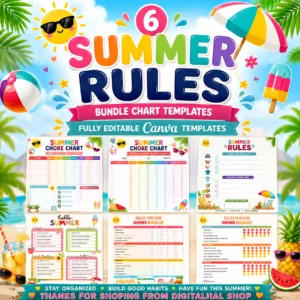 Summer Chore Chart